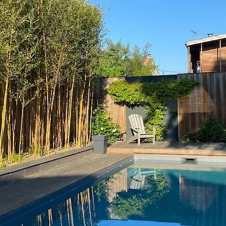 Daire Appart 4 Personnes Avec Piscine Privee Bordeaux